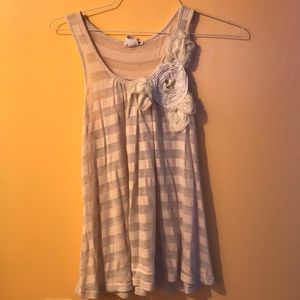 Mine sheer tank top size medium